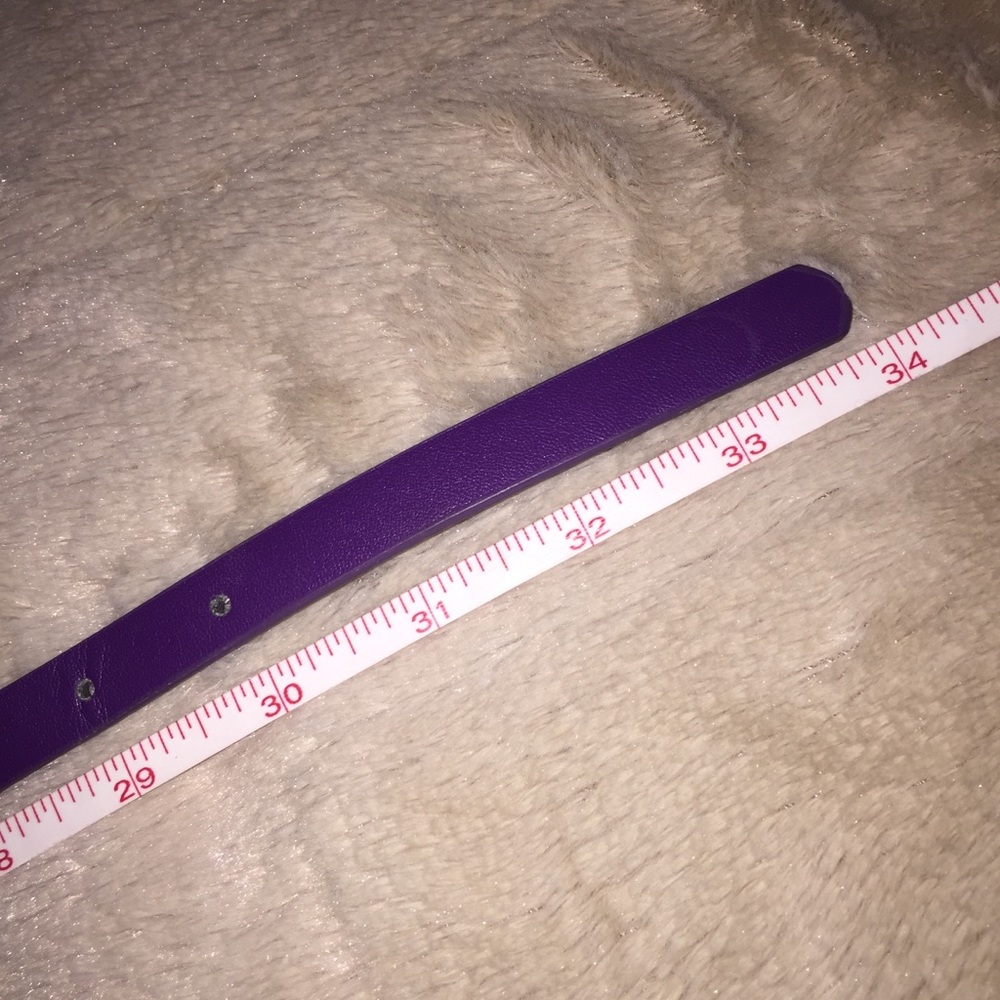 Purple statement belt - Picture 4 of 4